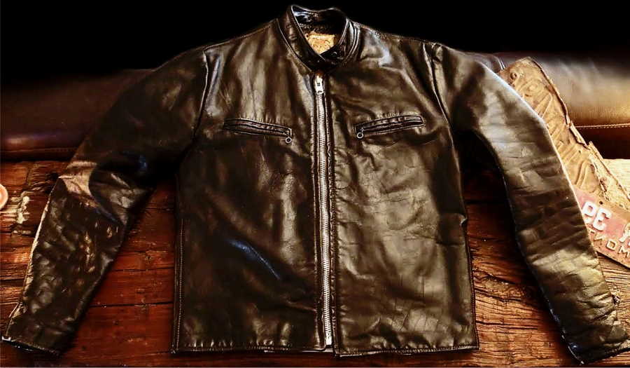 vintage cafe leather jackets