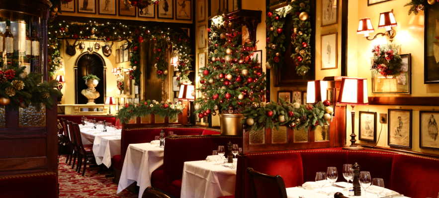 How To Decorate A Restaurant For Christmas? ~ The Little Door SB